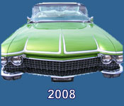 2008 Car Show front view of green car